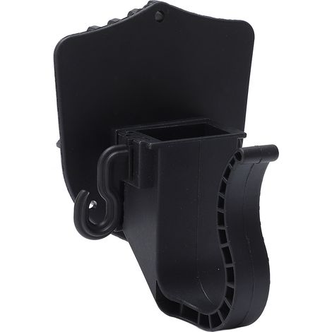 Clé électrique, perceuse, support de taille suspendu, organisateur d'outils sans fil avec crochet et fentes de rangement pour menuisier électricien (1/5)