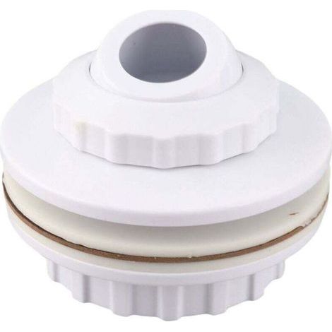 Ulisem Buse de piscine à œillet G2 filetage extérieur G1-1/2 filetage intérieur Buse de massage de piscine rotative à 360° Sortie d'eau de piscine spa Buse de baignoire de massage Dispositif de retour