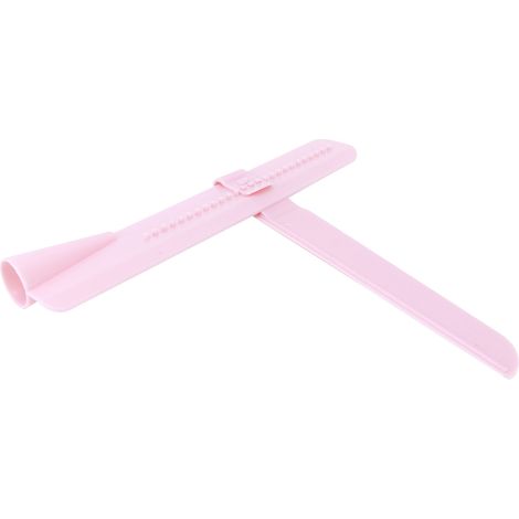 Set mit 2 rosa Kuchenglättern, verstellbare Glättspatel zum Backen, Küchen- und Haushaltsdekorationswerkzeug, höhenverstellbar (1/5)