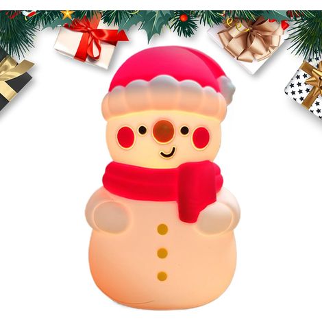 Veilleuse Bonhomme De Neige Lampe De Noël Bonhomme De Neige (1/5)