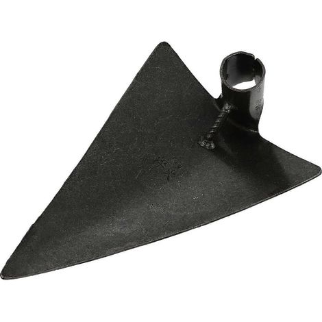 Tête de houe triangulaire en acier pour le désherbage et la plantation 27 x 20 cm (1/5)