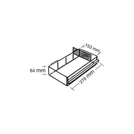 Raaco Schublade transparent, Schubladentyp: 150-03 (1/2)