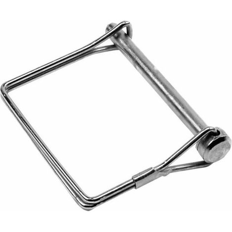 Goupille arc rectangle ø 6 mm – Lot de 10 goupilles pour fixation – Résistantes pour applications industrielles – Dimensions précises (1/2)