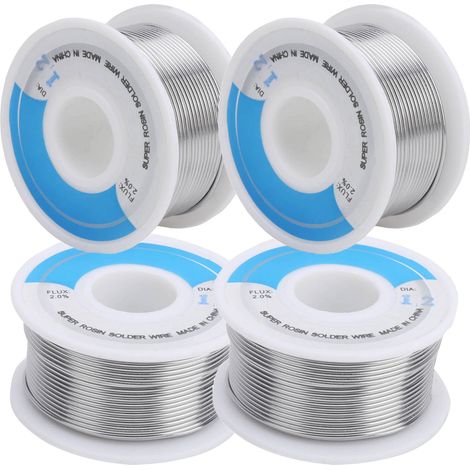 10 Stück 1,2 mm 100 g verzinnter Draht, umweltfreundlicher Lötdraht für elektrische Lötarbeiten (1/5)