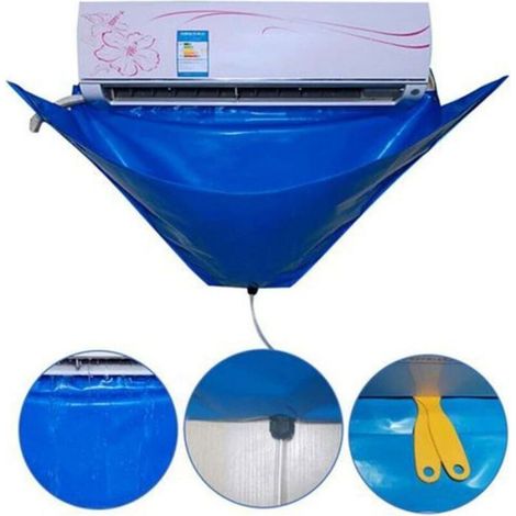 Kit nettoyage climatiseur mural - Nosheir - Sac étanche - Tissu jacquard haute qualité - Joint imperméable en PU (1/4)