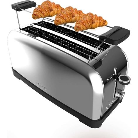 Cecotec Grille-pain Vertical Toastin Time 1500 Inox (1/9)