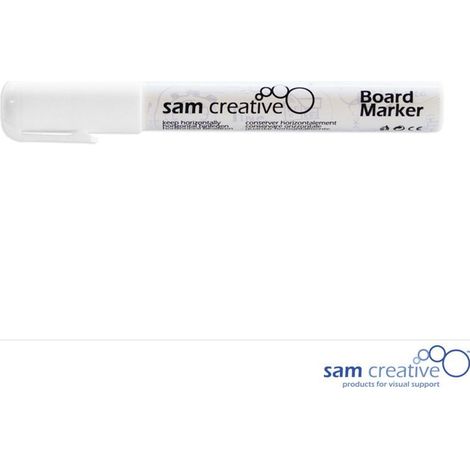 Tableau blanc en verre Boardmarker blanc