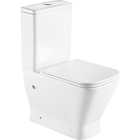Modernes Stand-WC Keramik RHODAS niedriger Spülkasten