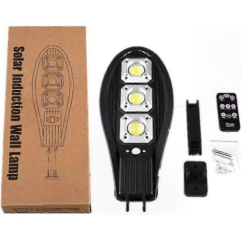 LED-Solarleuchte für den Außenbereich, Solarlampe mit Bewegungsmelder, wasserdicht für Garten, Garage, Parkplatz, Einfahrt (1/5)