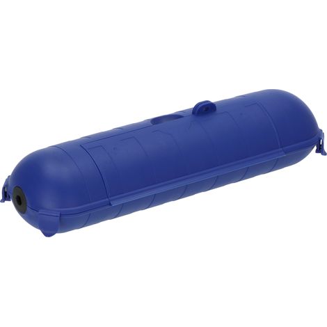 Brennenstuhl Caja Estanca Exterior Electrica CEE 230V/Caja Estanca IP44 para cables alargadores (Cápsula de Protección para cable H07RN-3G2,5 al aire libre, accesorios de camping) azul
