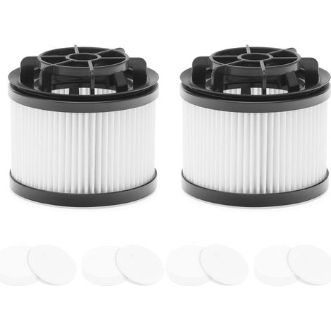 2 Stück Staubsaugerfilter kompatibel, Akku Staubsauger, Echter Filter wird mit Schaumstofffilter Schaumstofffilter,Staubsaugerfilter(Mit 4 Sätzen Filterwatte) (1/5)
