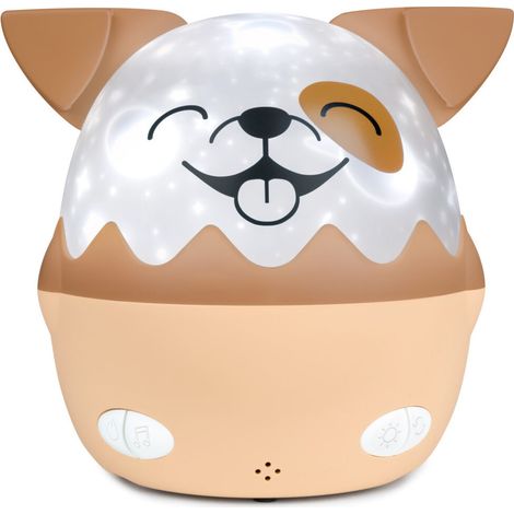 Wireless Musical Night Light - BIGBEN - Dog - 360° Projection - 13 Movies - 8 Melodies - Remote Control - USB-C Battery (1/5)