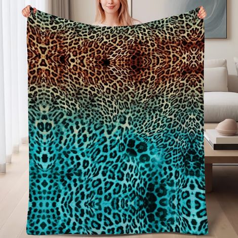 Couverture de lit en polaire, douce et chaude en microfibre légère pour le printemps, décoration de chambre à coucher, cadeau pour femmes et hommes, 6080 pouces (1/4)