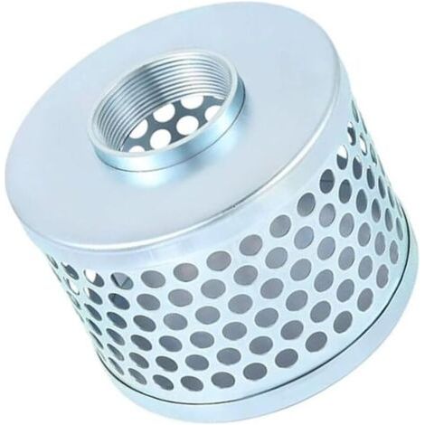 Filtre d'aspiration pour pompes, panier en acier plaqué carbone, bloque efficacement les débris pour réduire efficacement les solides, filtre passoire