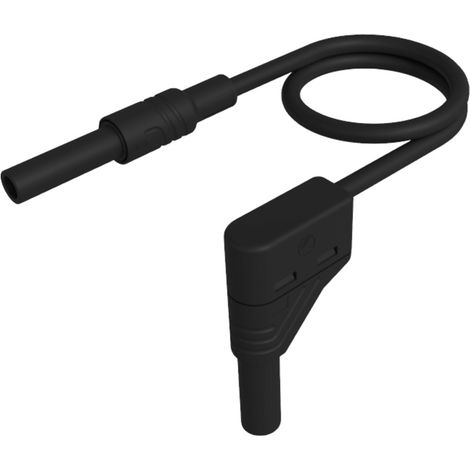 Hirschmann Test & Measurement MAL S WG-B 100/2,5  sw Sicherheits-Messleitung 4 mm Sicherheits-Stecke
