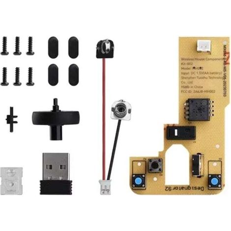 Kit Souris Sans Fil Impression 3D DIY Modèle 002 Composants Informatiques Pièces Matériel Imprimante (1/4)