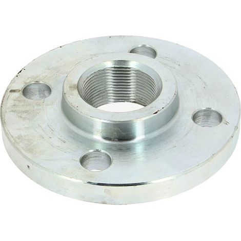 Atusa – Bride galva taraudée DN40 – Raccord acier pour plomberie – Taraudage 1'1/2 (40x49) – Résistance à la corrosion