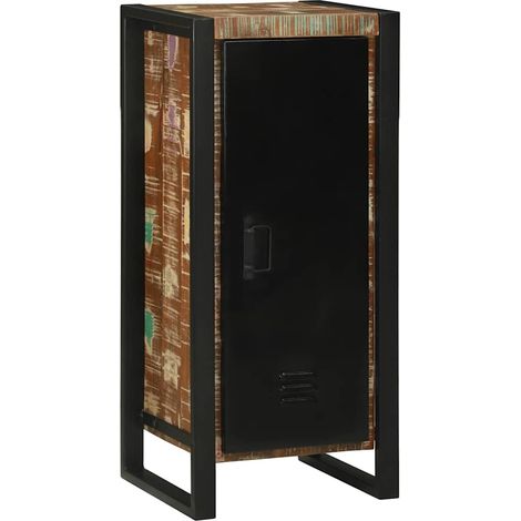 Cabinet de salle de bain Marron Bois massif de récupération CFW638886 (1/5)