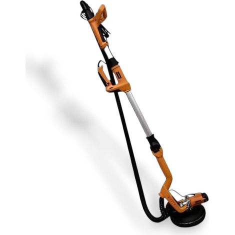 Levigatrice 750w con manico allungabile fino a 170 cm per lavorazione pareti e soffitti