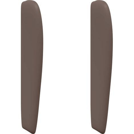 Maison Exclusive - Kopfteil Ohr Hellbraun 80 x 23 x 6 cm PVC