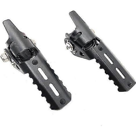 Klappbare Fußrasten vorne, 2225 mm, passend für BMW F650GS, F850GS Advanced, F800GS, G310GS, F700GS, F900XR und F900R – Schwarz (1/5)
