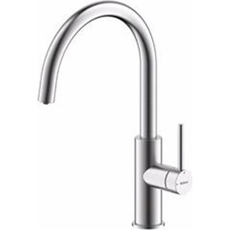 Naber SERVIZIO Küchenarmatur Namor 5, Edelstahl, Niederdruck, Laminarstrahl (1/2)