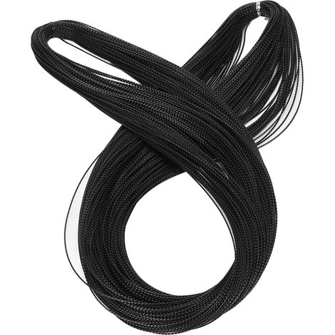 Mèches de cheveux scintillantes noires brillantes, sûres et résistantes, belles et durables, extensions décoratives pour soirées et défilés de mode. (1/5)