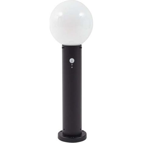 [NEUWERTIG] B-Ware Lindby Sockelleuchte Dangan LED Gartenleuchte Außenlampe mit Sensor schwarz 60cm (1/2)