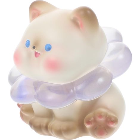 Katzen-Schreibtischlampe, dekoratives Nachtlicht fürs Schlafzimmer, originelles und niedliches Tier-Nachtlicht für Erwachsene (1/5)