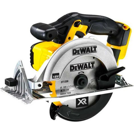 Dewalt – Scie circulaire 18V 165mm – Moteur Brushless – Profondeur de coupe 55mm – Pour bois dur et béton armé – Chargeur multi-voltage inclus