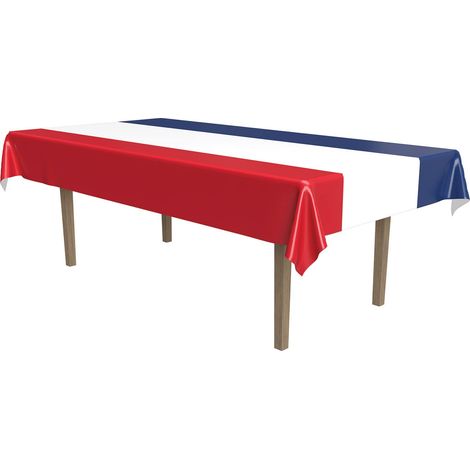 Lot de 2 nappes rectangulaires en Plastique 137,2 x 274,3 cm (1/5)
