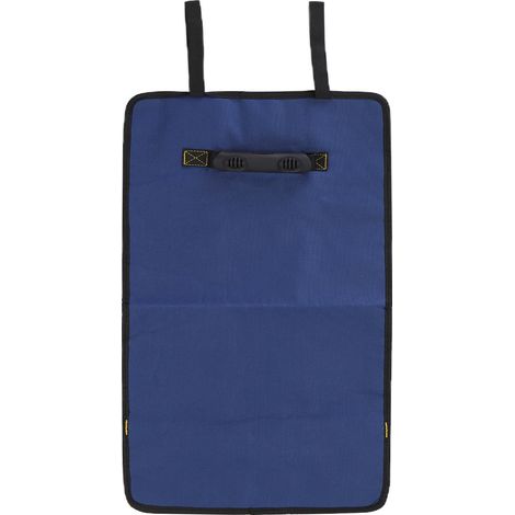 Sac à outils général grande capacité Oxford toile roulante pochette de réparation bleue (1/5)
