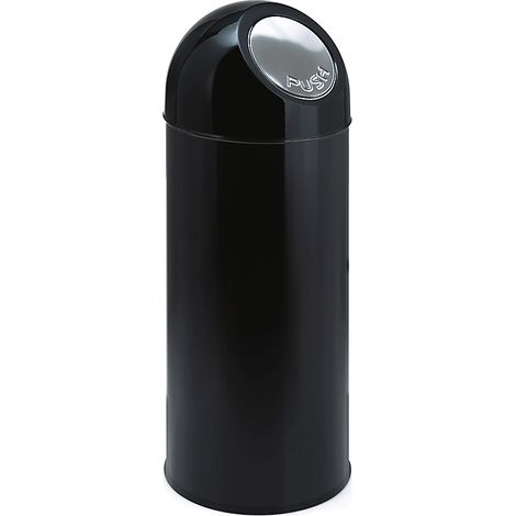 FRANKEL kaiserkraft, Poubelle à poussoir, acier, capacité 55 l (1/4)