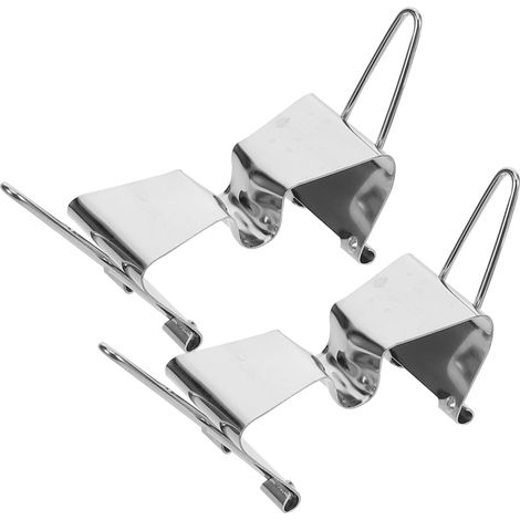 clipser 2 pièces de pinces à en acier inoxydable avec une grande flexibilité pour (1/5)
