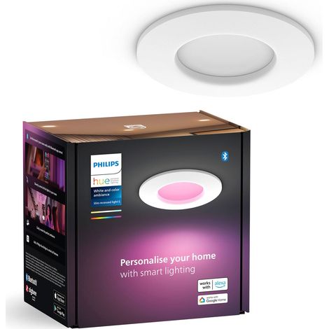 Philips hue Philips Hue Slim Recessed Spot white 90mm (929003712101) (1/5)