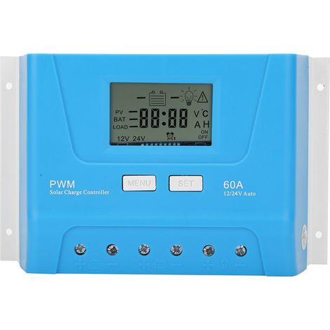 Régulateur de charge solaire PWM 60A 12/24V TY-2460 pour équipement basse tension (1/5)