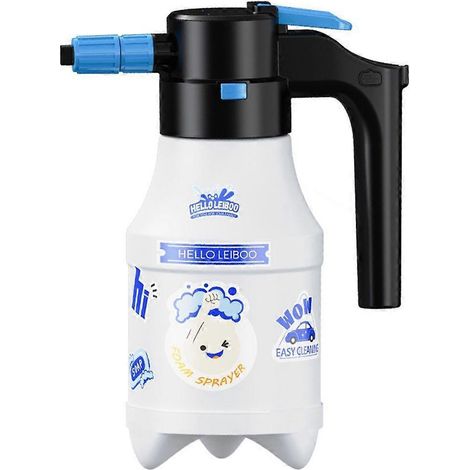 Pulvérisateur de mousse portatif 1,5 L pour un lavage de voiture et un jardin efficaces (1/4)
