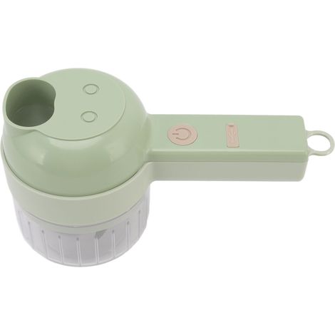 Découpe-légumes électrique 4 en 1 sans fil, 200ml, recharge USB, pour ail et oignon, hachoir portable mini