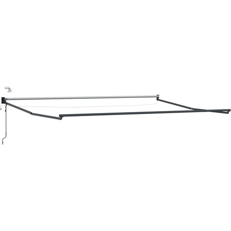 Store banne  Auvent rétractable électrique Rouge bordeaux 4 × 3 m