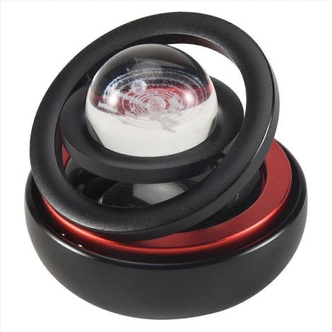 Car solaire puissance air freshener fragrance diffuseur air diffuseur noir (1/5)