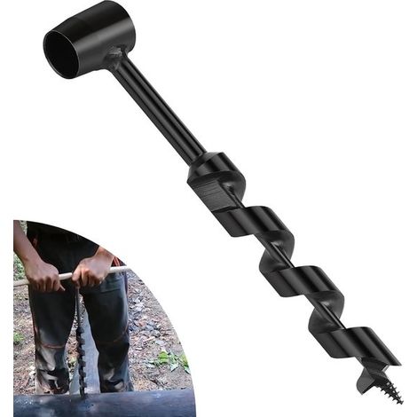 Taladro manual para carpintería, Broca multifuncional para madera con ojo escocés, diámetro 25 mm, longitud 230 mm (1/5)