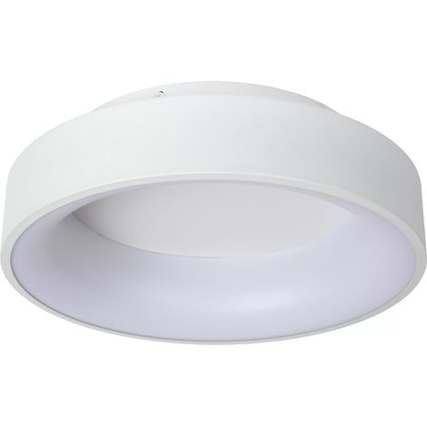 Plafoniera LED Lucide Mirage rotonda 38cm 22W bianca (1/5)