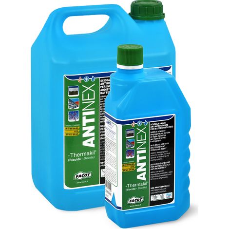 Antinex prodotto anticorrosivo disincrostante detergente per ossidi morchie fanghi e alghe - tanica da 5 litri (1/3)