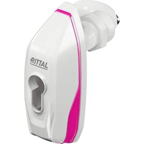 Rittal AX Mini-Maniglia Comfort grigia chiara in plastica