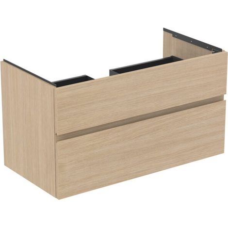 Ideal Standard E3397US Meuble sous-lavabo MWT Finesse Siphon au centre (1/3)
