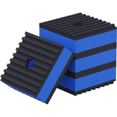 Patins anti-vibrations ManiCrown, isolation en caoutchouc pour meubles (1/5)