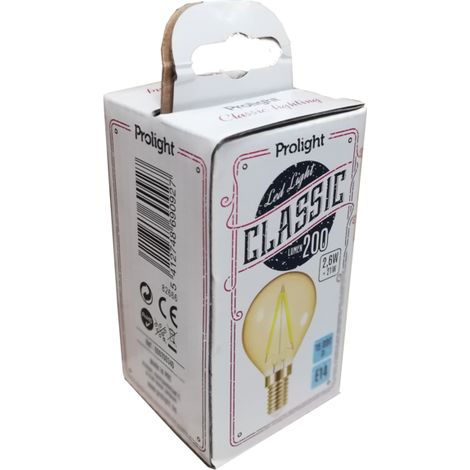 Ampoule LED - PROFILE - Boule Vintage - E14 - 2.6W - 200 lm