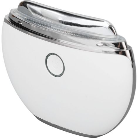 Appareil de massage électrique à micro-courant Gua Sha, température constante, éclaircit et raffermit la peau, blanc. (1/5)