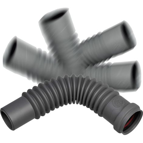Wirquin – Raccord wc souple magicoude F/F D40 – Emboîtement push-fit – Corps flexible pour évacuation – Absorption dilatation