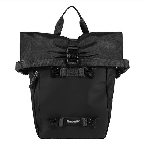 Sacoche de vélo Rhinowalk étanche pour moto 10L (noire) (1/5)